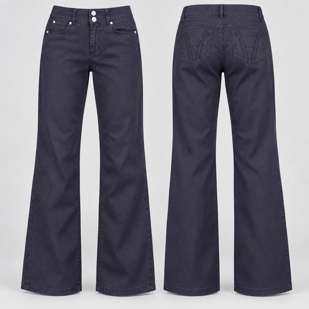 Kut from the Kloth Boot jeans pants womens 4    2 button top  lightweight 30/30